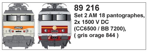 LS Models LS89216 2er Set Stromabnehmer AM18 (CC6500/BB7200)